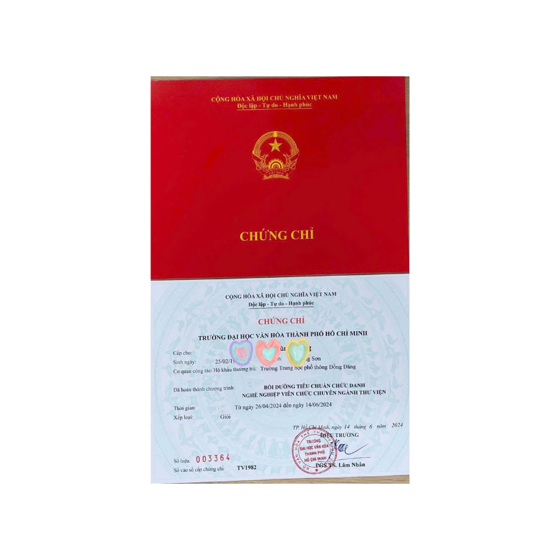 chức danh nghề nghiệp nhân viên thư viện
