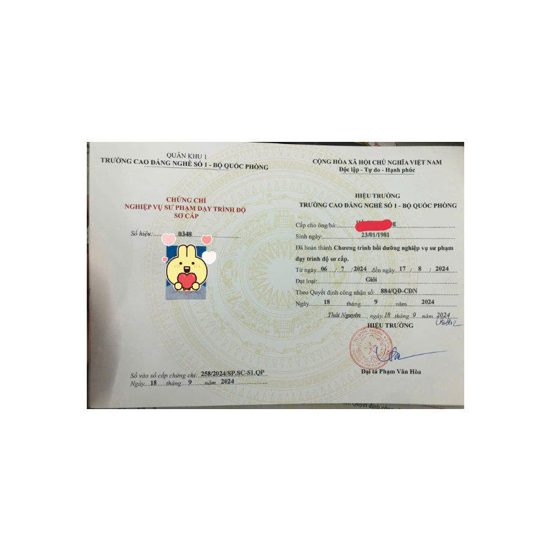 nghiệp vụ sư phạm dạy nghề