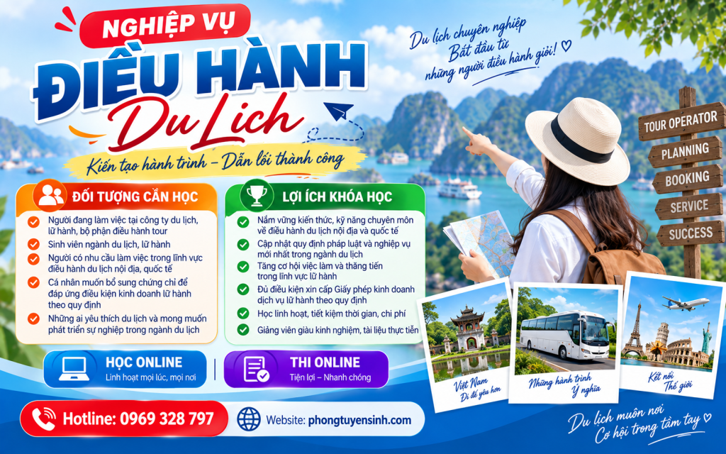 Nghiệp vụ Điều hành Du lịch